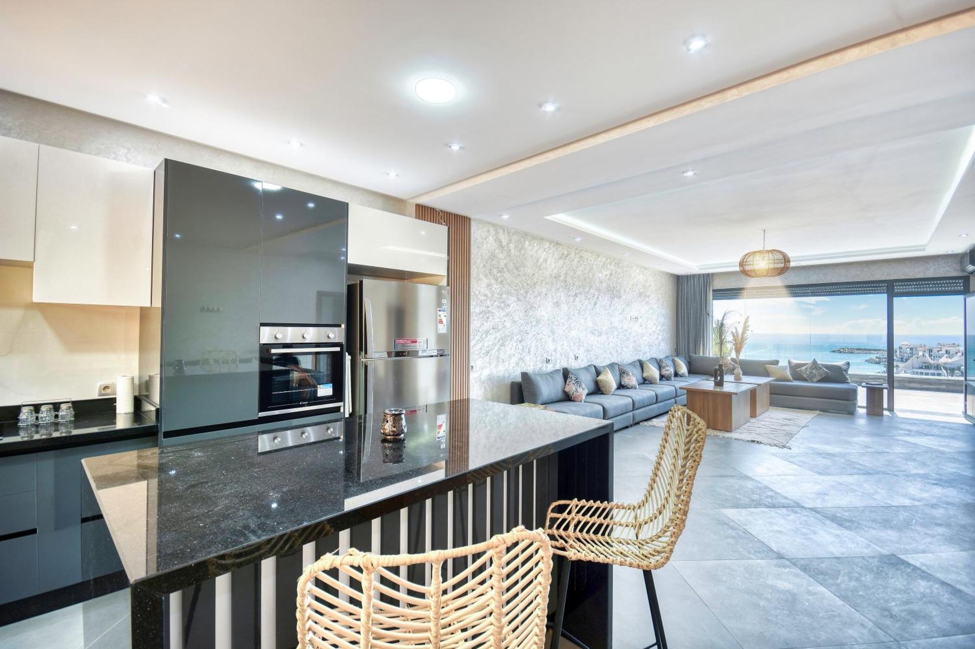 Luxury Seafront Appartement 6-7P Agadir Esterno foto