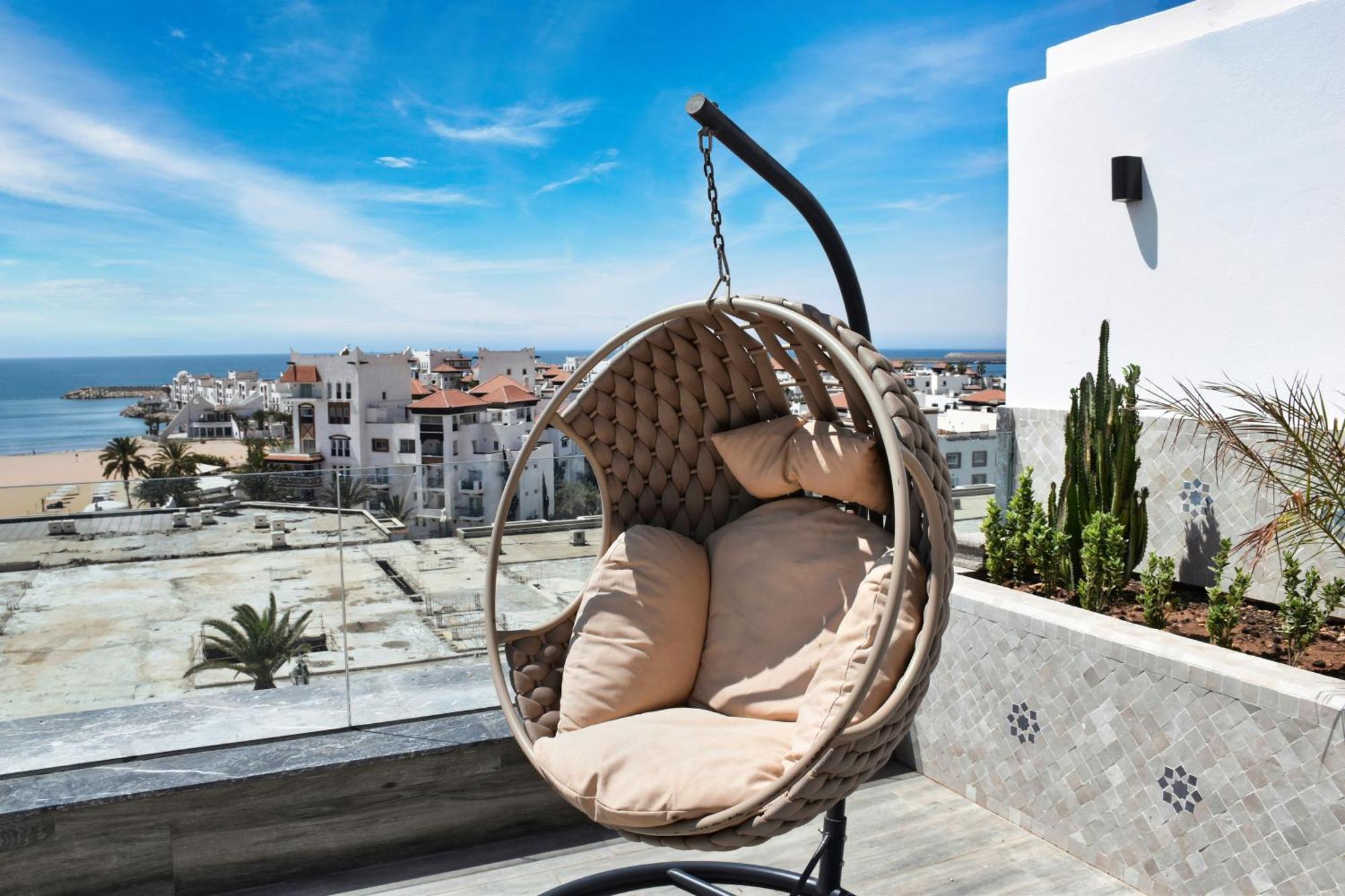 Luxury Seafront Appartement 6-7P Agadir Esterno foto